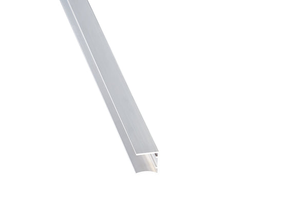 Alu-U-Profil A2 Kantenschutz oben - Silber pressblank