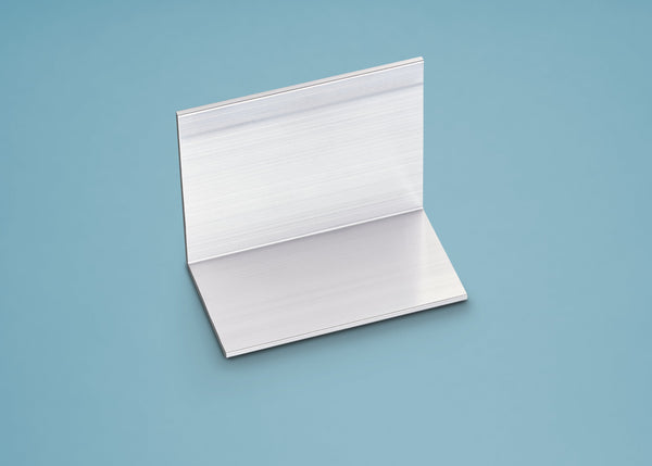 Abschluss-/Haltewinkel A2/A5 (für Deck-/Universalprofil) – Silber pressblank