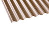 Acryl Profilplatten Wabe – 3mm, 1045mm Breite, Bronze kaufen – Produktbild freigestellt