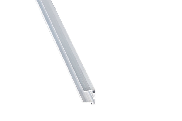 Alu-U-Profil A1/A4 Kantenschutz mit Tropfnase – Silber pressblank