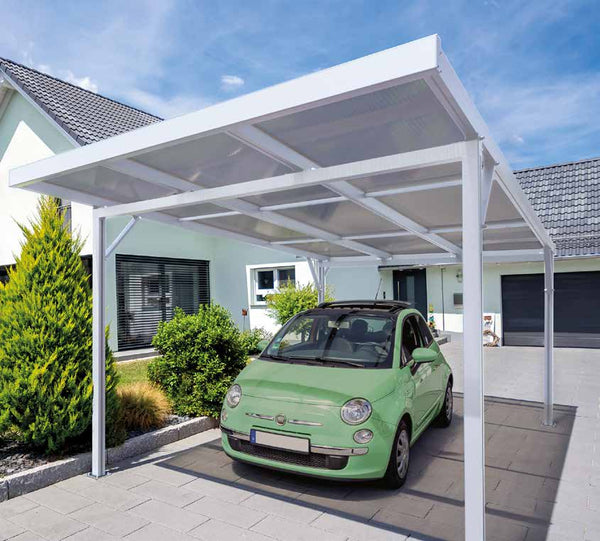Carport Deluxe Seitenwand WPC