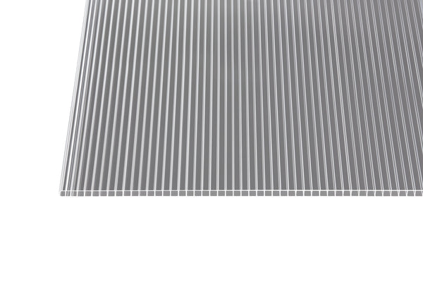 Hohlkammerplatte Polycarbonat klar 10 10mm Klar – 2100mm