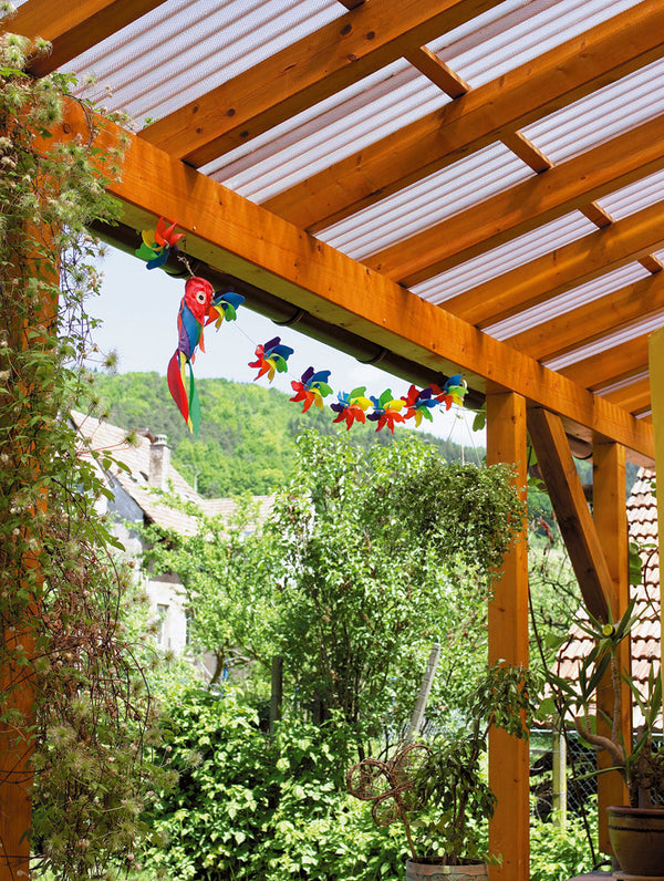 Terrassendach Deluxe freistehend – Aluminium Bausatz