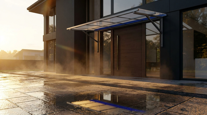 Vordach selber bauen — schnelle DIY-Anleitung für jede Eingangstür