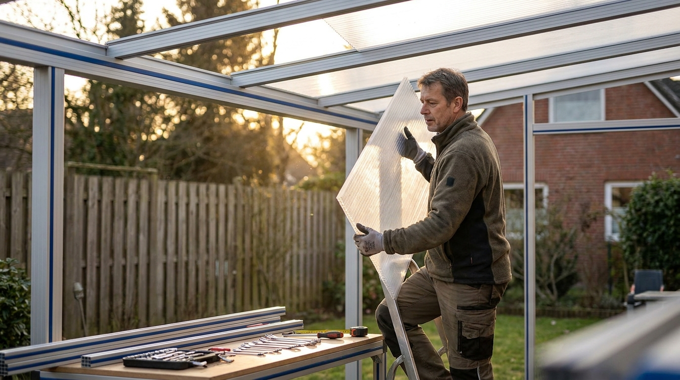 Carport-Dach reparieren — was tun bei Sturm- oder Hagelschäden