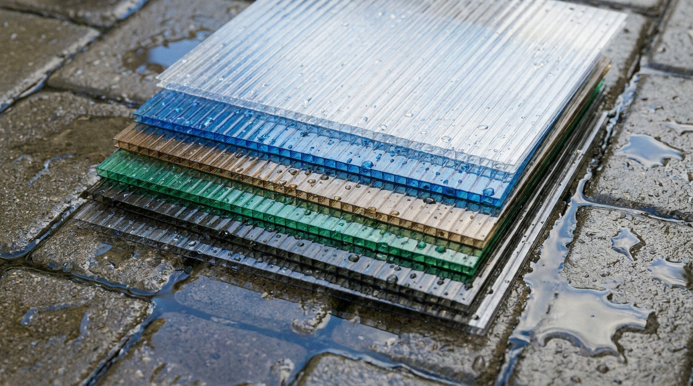 Wellplatten-Materialien in verschiedenen Farben Vergleich