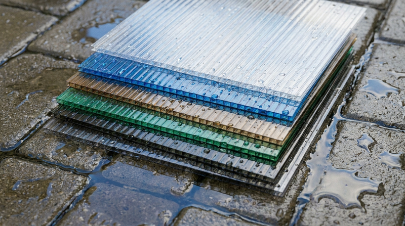 Wellplatten-Materialien in verschiedenen Farben Vergleich