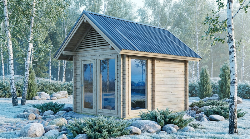 Gartensauna überdachen – regensicher & belüftet: die Praxis-Anleitung