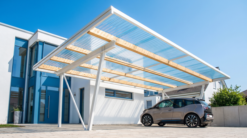Carport in Baden-Württemberg: Baugenehmigung & Eindeckung