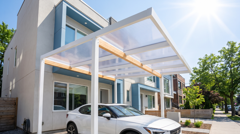 Carport in Berlin: Baugenehmigung & Eindeckung