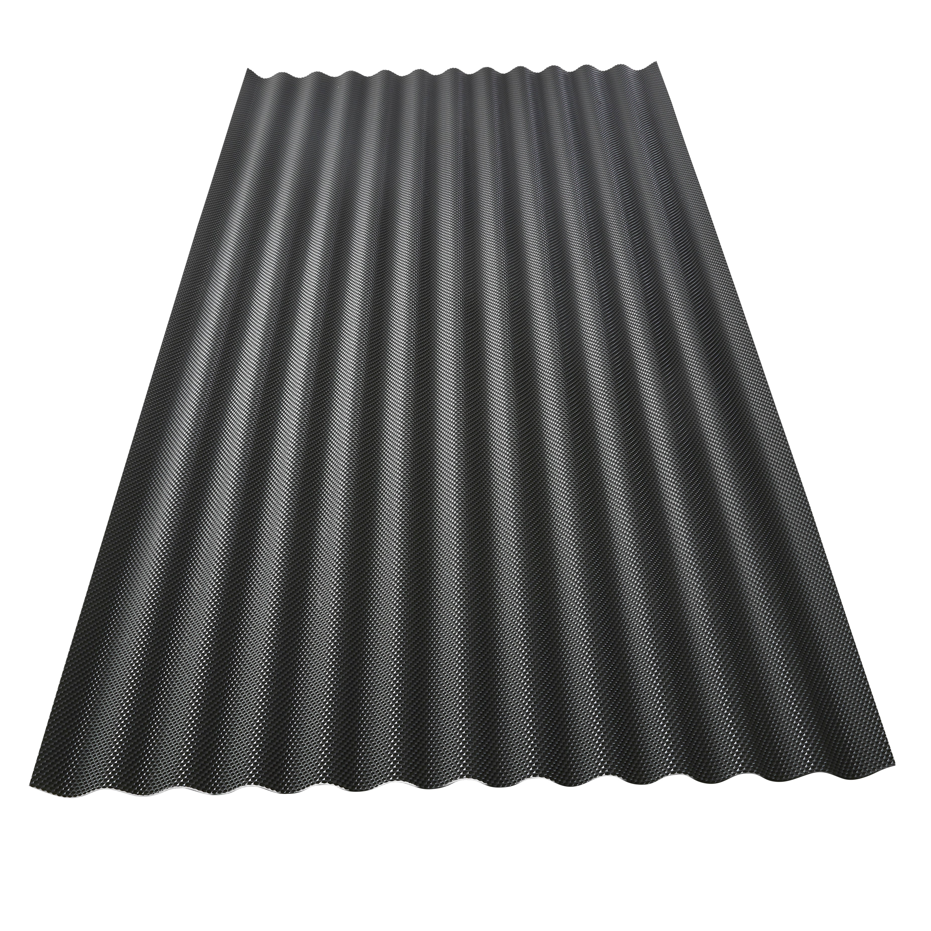 Scobanit light – 4mm, 900mm Breite, Schwarz