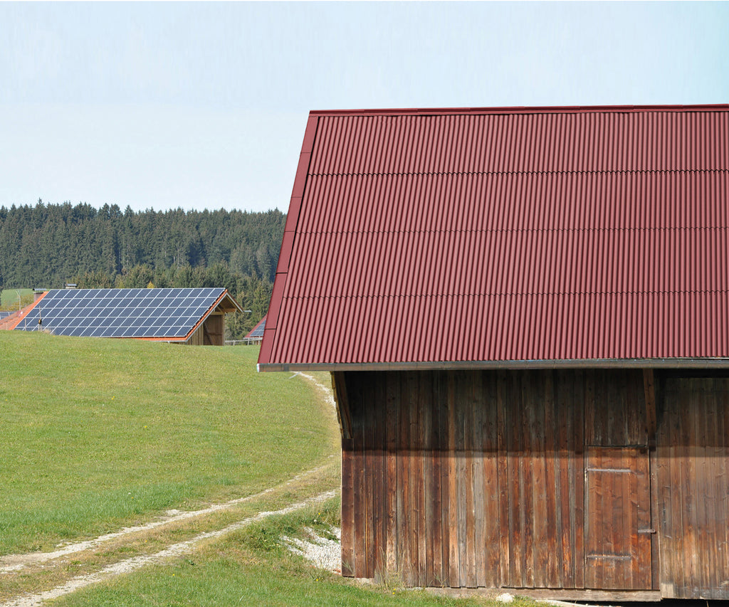 Scobanit light – 4mm, 900mm Breite, Rotbraun