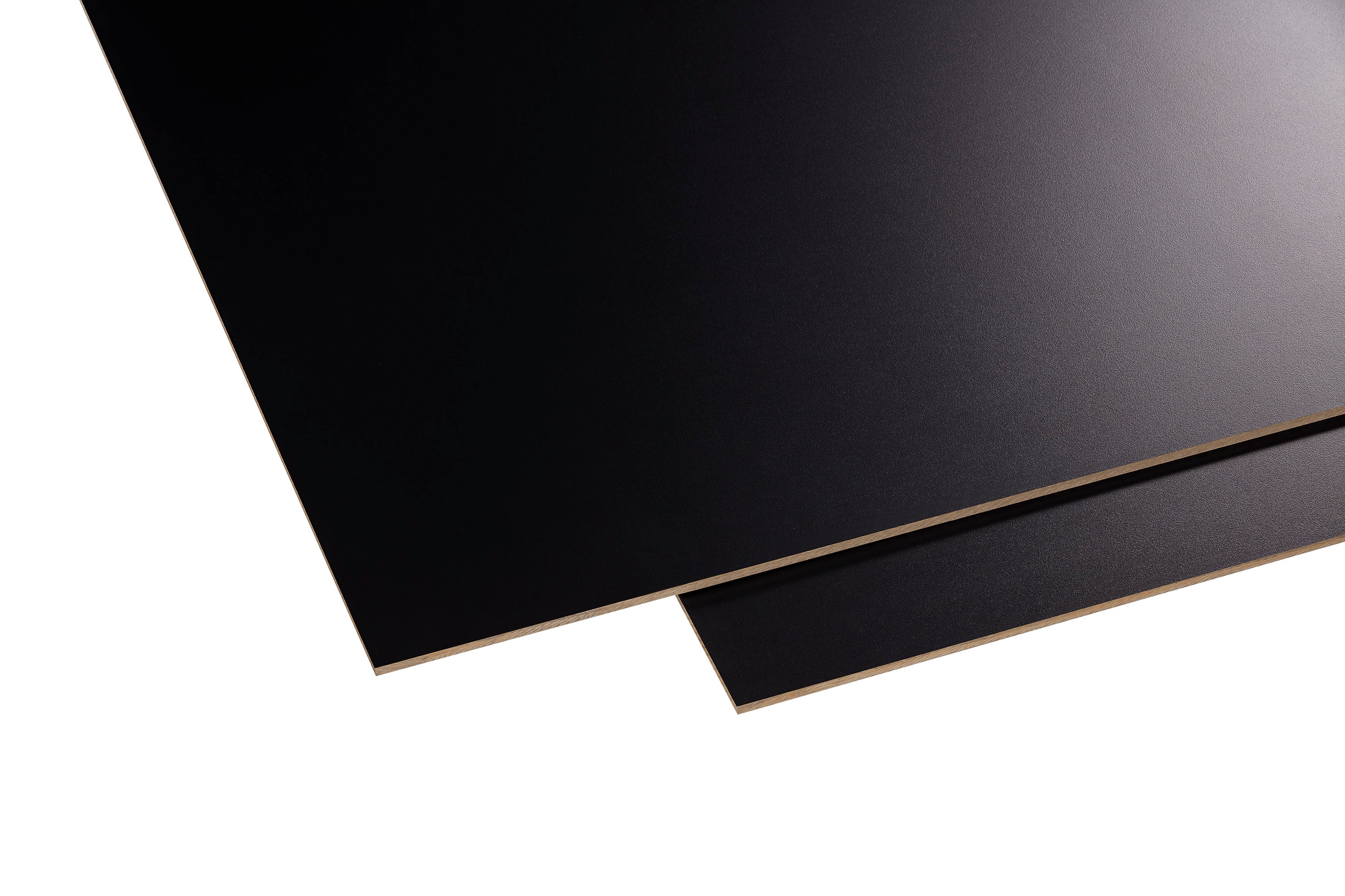 HPL - Schichtstoffplatte schwarz – 6mm, 1300mm Breite