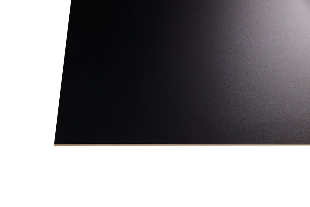 HPL - Schichtstoffplatte schwarz – 6mm, 1300mm Breite