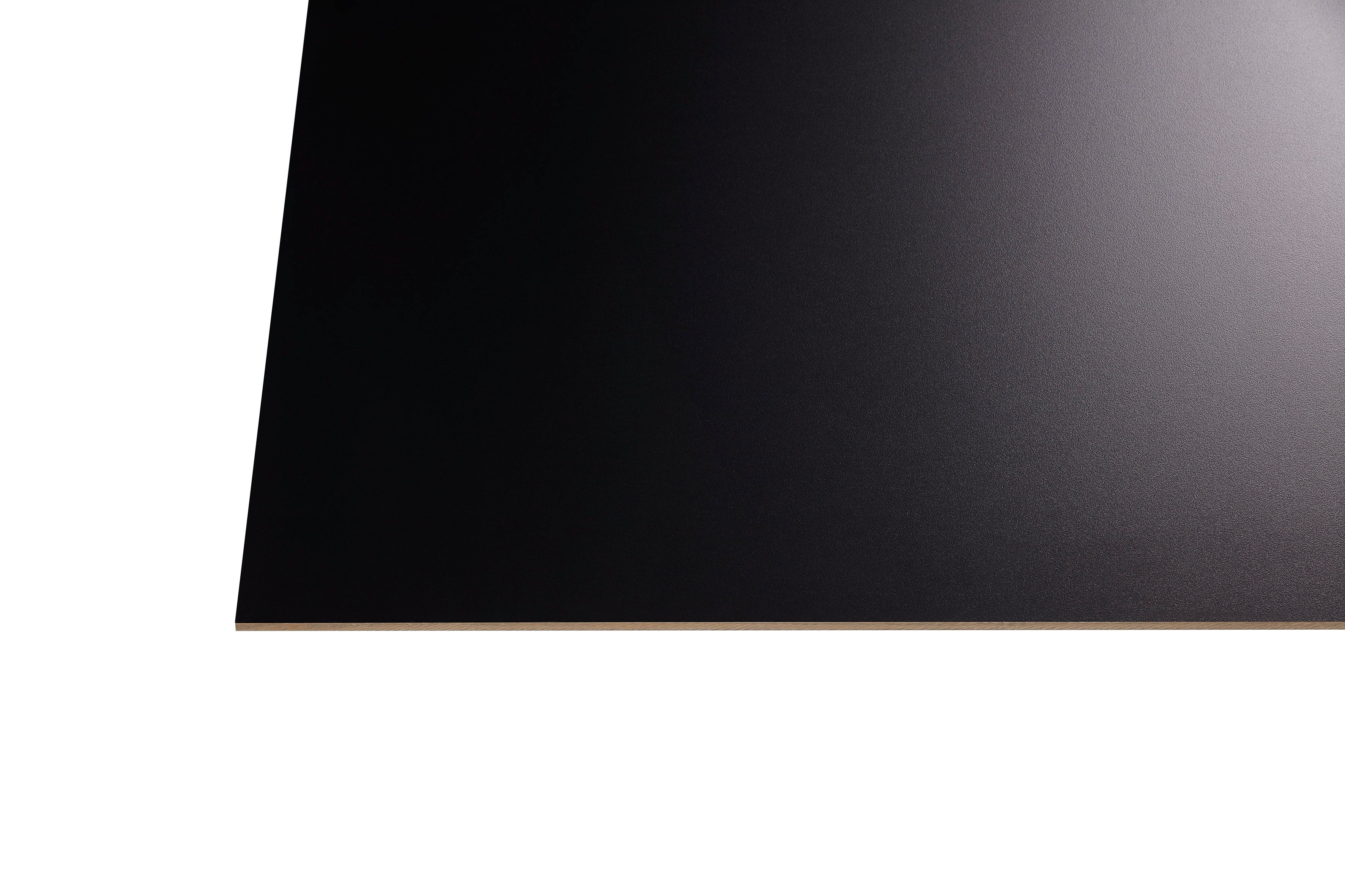 HPL - Schichtstoffplatte schwarz – 6mm, 1300mm Breite