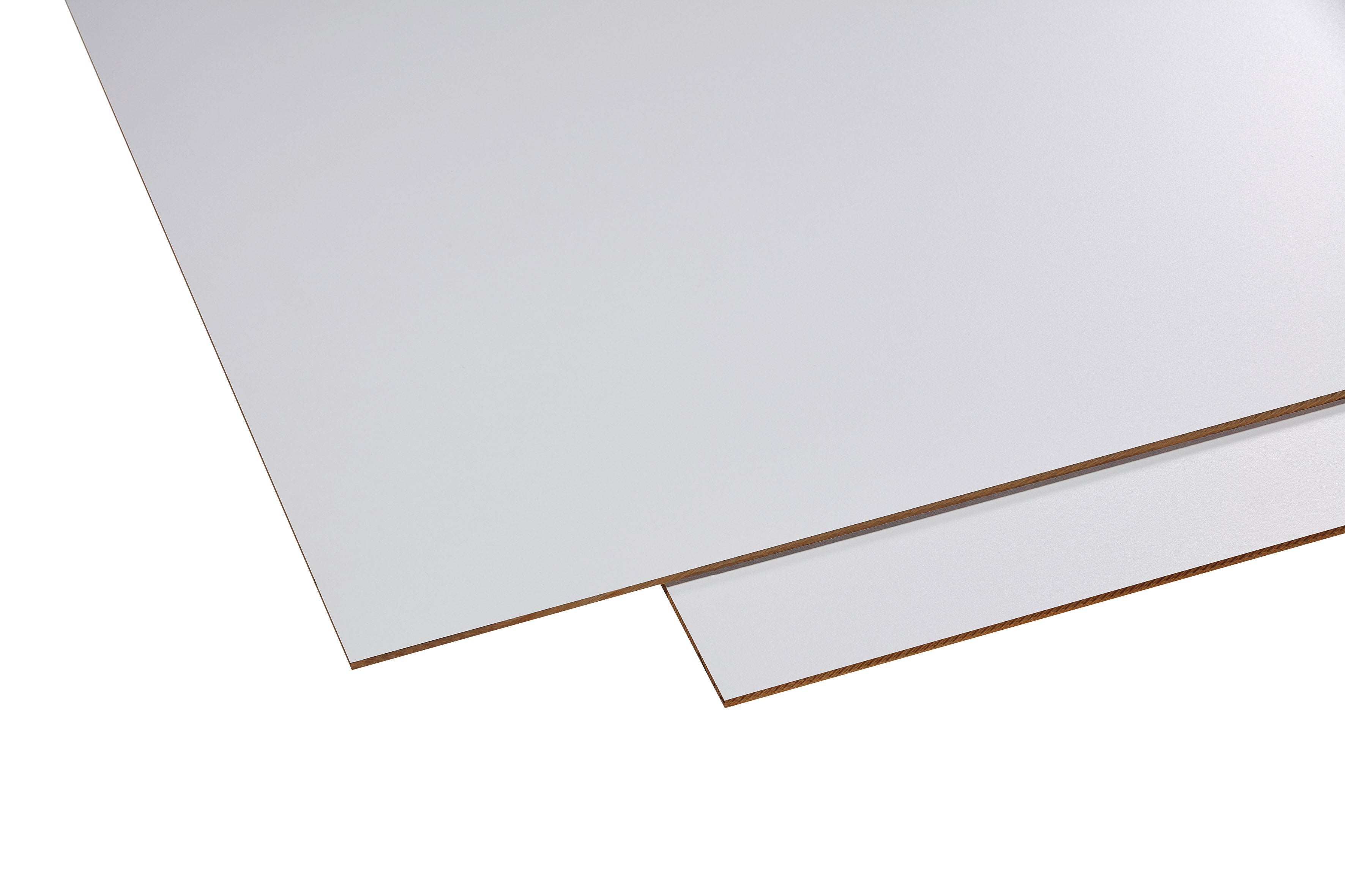 HPL- Schichtstoffplatte lichtgrau – 6mm, 1300mm Breite