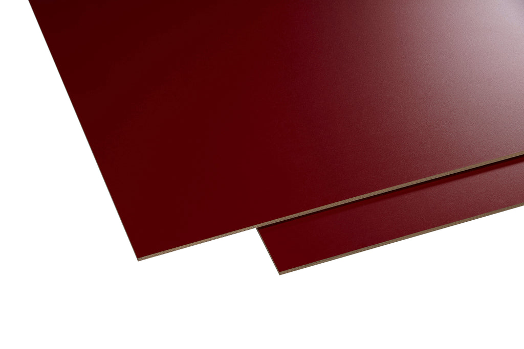 HPL - Schichtstoffplatten oxidrot – 6mm, 1300mm Breite