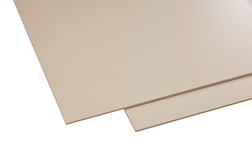 HPL - Schichtstoffplatte beige – 6mm, 1300mm Breite
