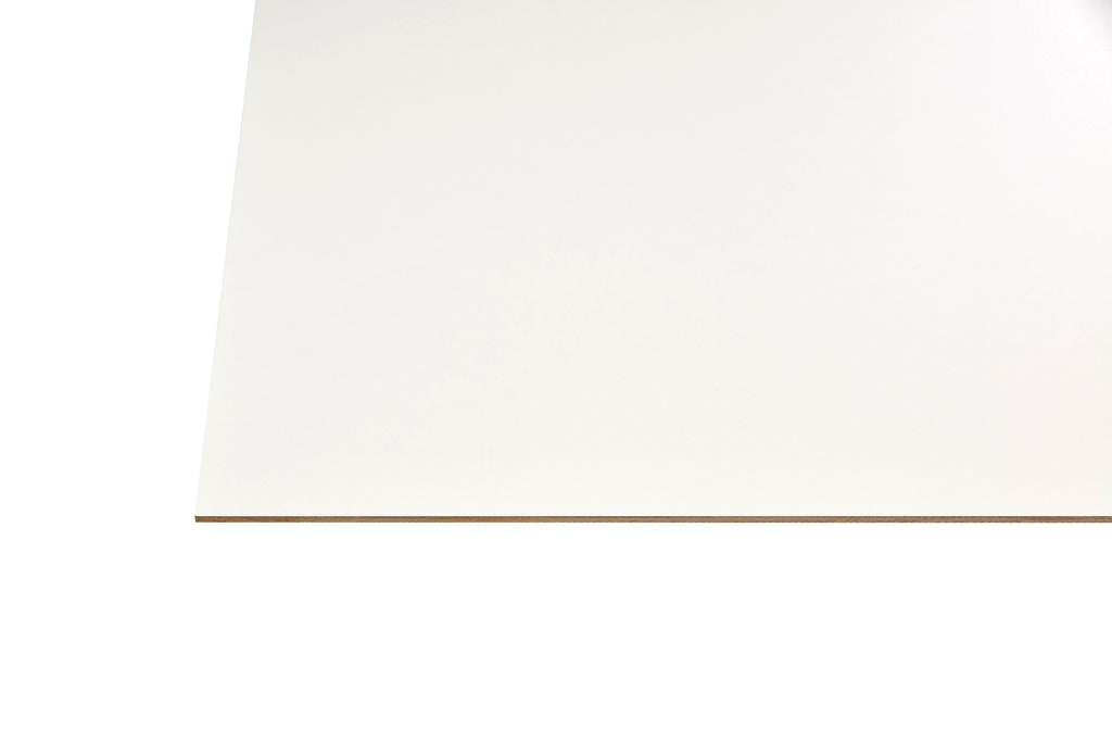 HPL - Fassaden - Schichtstoffplatte – 6mm, 1300mm Breite, Weiß