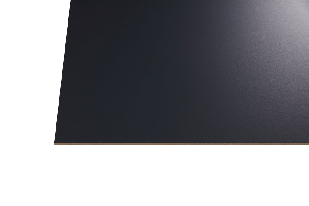 HPL - Fassaden - Schichtstoffplatte anthrazit – 6mm, 1300mm Breite