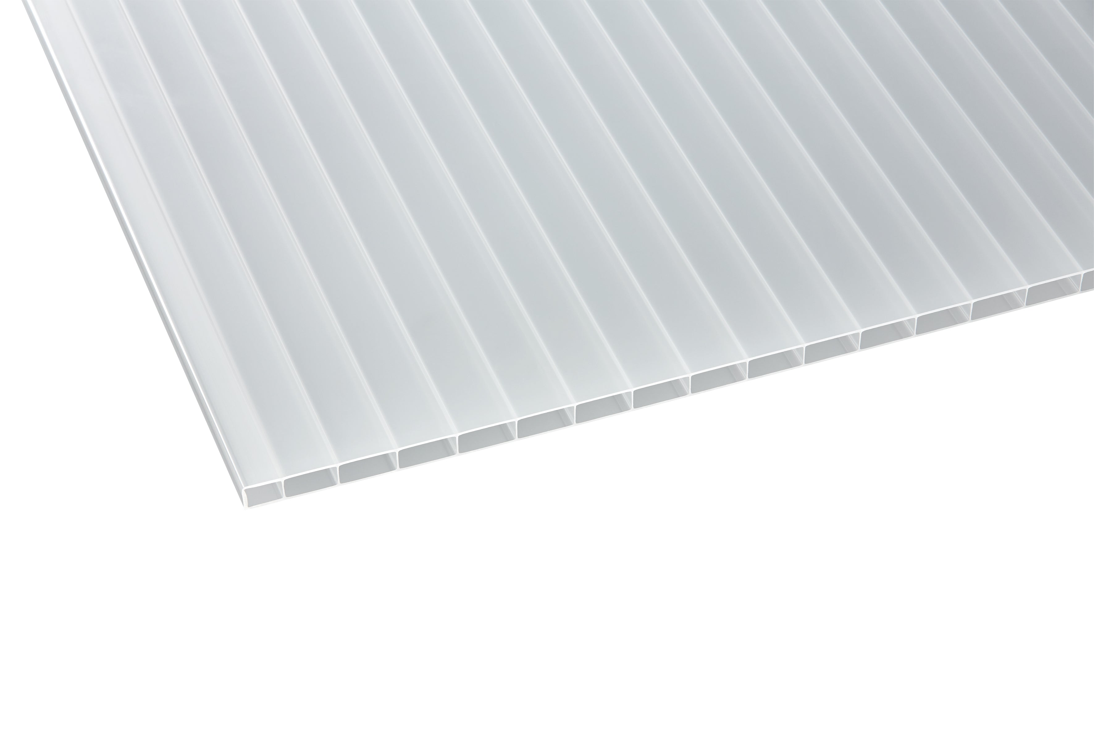 Acryl Profilplatten – 3mm, 1045mm Breite, Opal-weiß