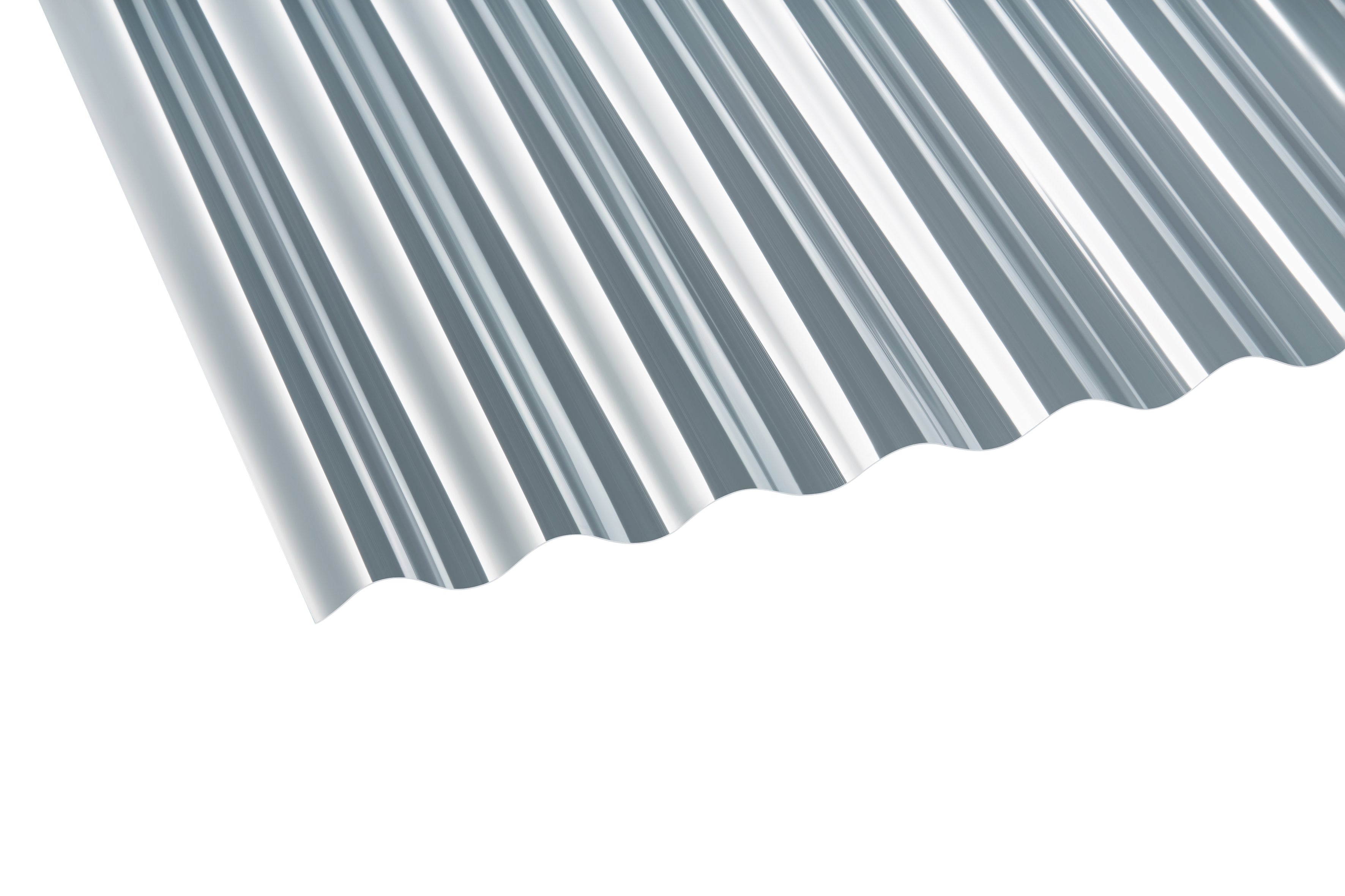 PC Profilplatten – 1mm, 1040mm Breite, Klar