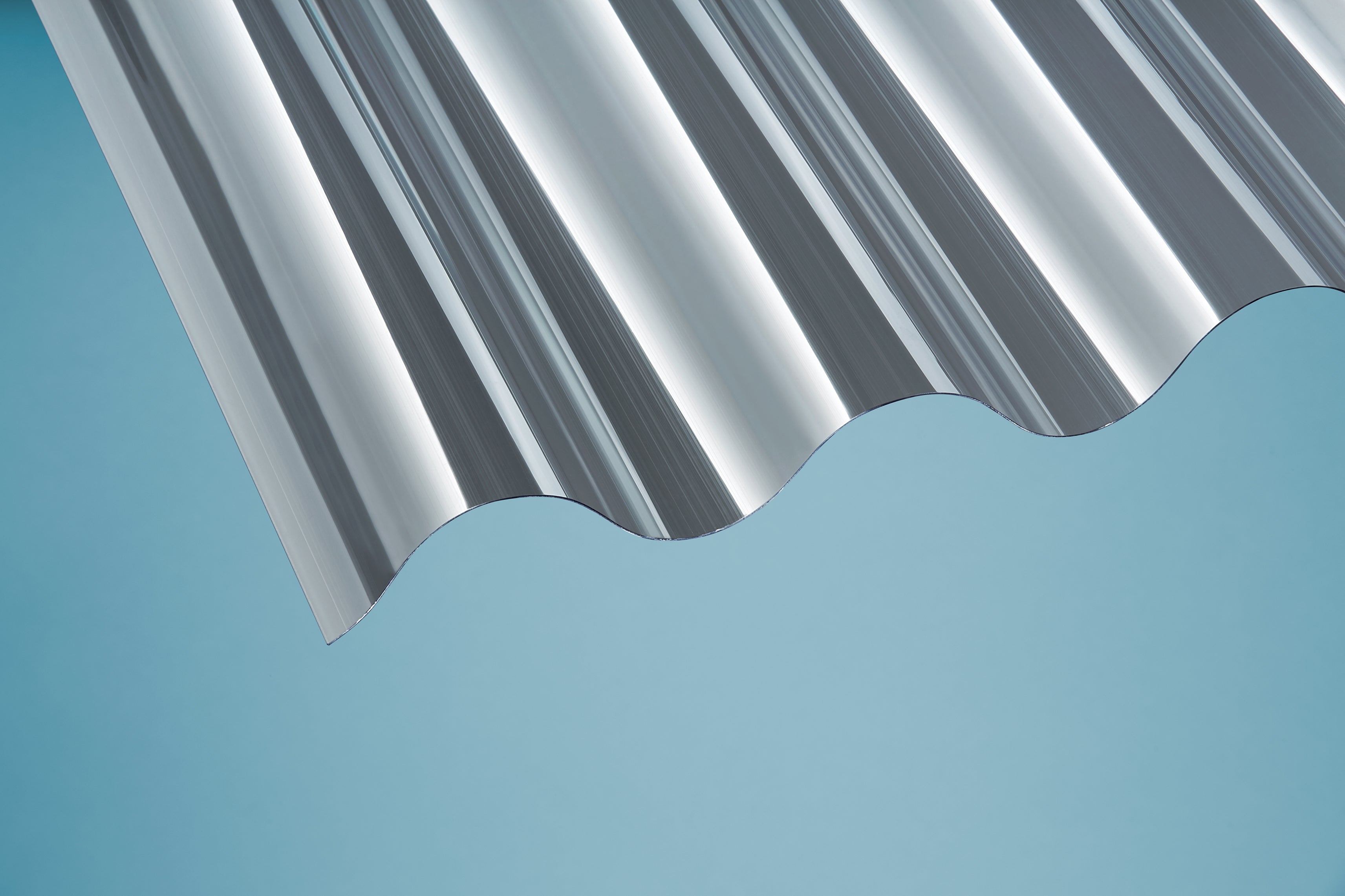 PC Profilplatten – 1mm, 920mm Breite, Klar