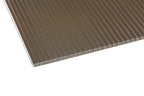PC Hohlkammerplatte 16mm bronce 980mm