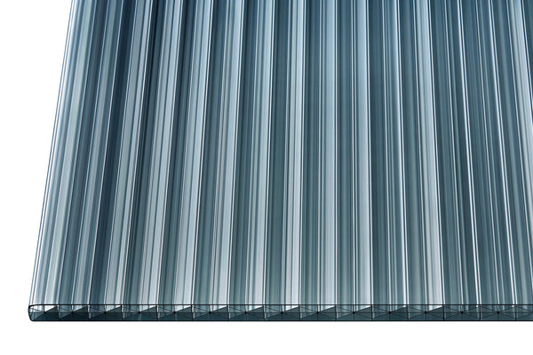Hohlkammerplatte Polycarbonat X 16 Blueline 16mm Graphit – 980mm