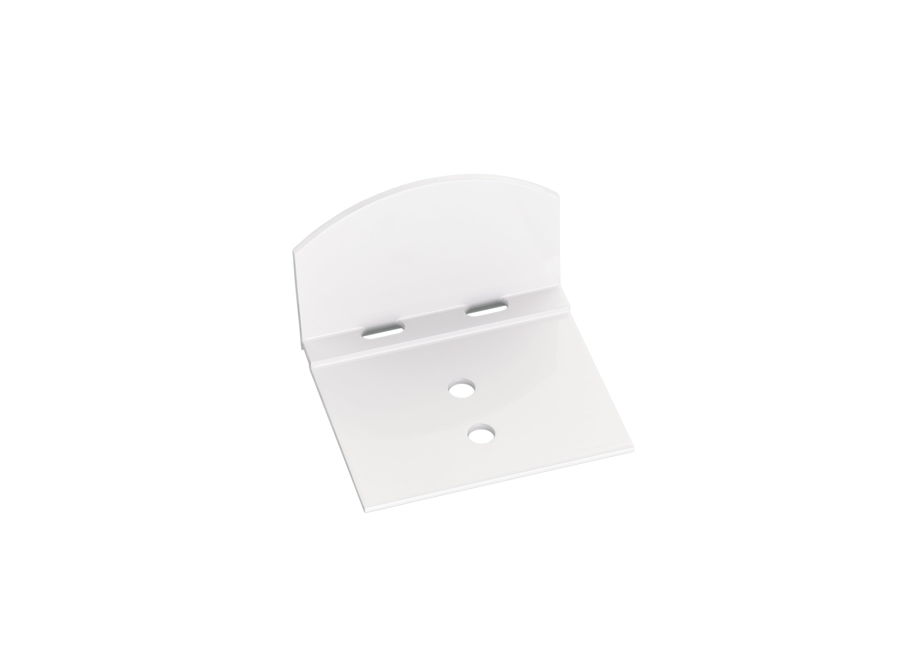 Alu pulverbeschichtet Abschluss- und Haltewinkel – 16mm, 62mm Breite, Weiß