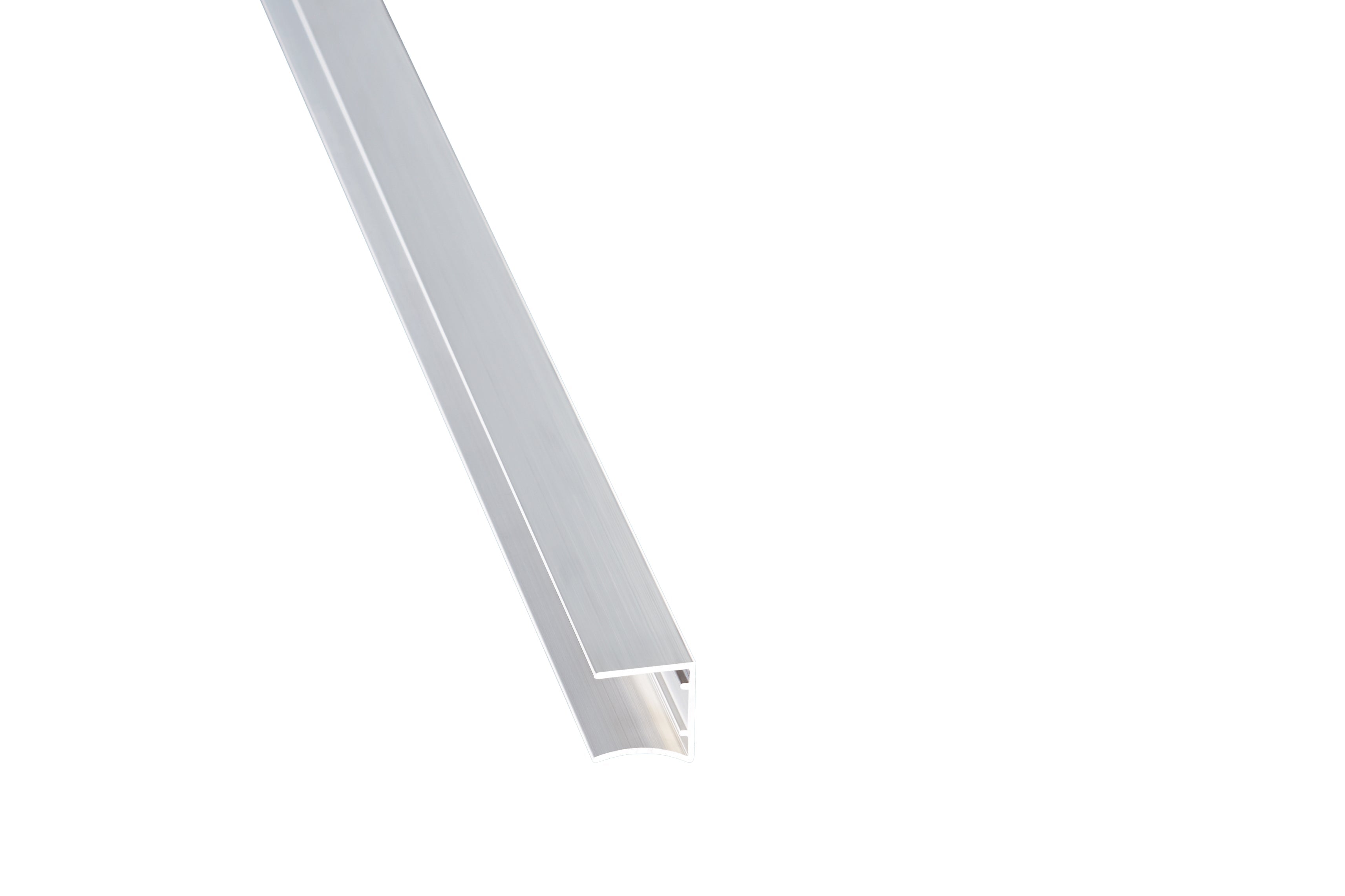 Alu-U-Profil A2 Kantenschutz oben - Silber pressblank
