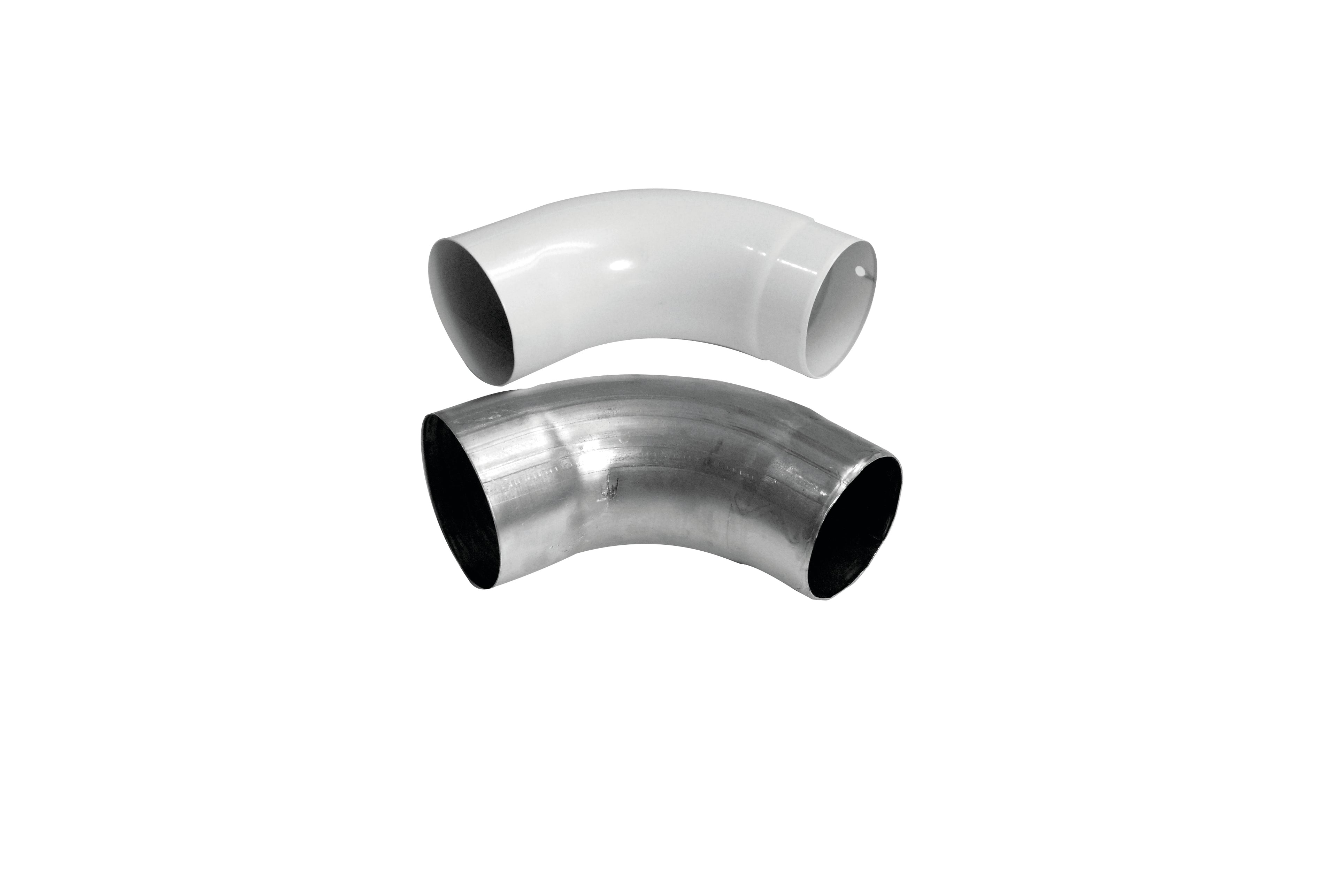 Alu Rohrbogen – Silber