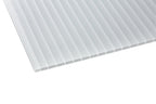 Acryl Profilplatte Sun-Stop Sinus 76/18 3mm Opal-weiß - 1045mm