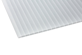 Acryl Profilplatte Sun-Stop Sinus 76/18 3mm Opal-weiß – 1045mm