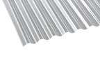 Acryl Profilplatte Glatt Sinus 76/18 1,5mm Klar - 1045mm
