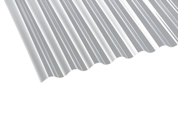 Acryl Profilplatten glatt – 2mm, 1045mm Breite, Klar kaufen – Produktbild freigestellt