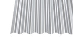 Acryl Profilplatte Glatt Sinus 76/18 1,5mm Klar – Detailansicht