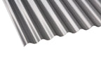 Acryl Profilplatte Wabe Sinus 76/18 3mm Graphit - 1045mm