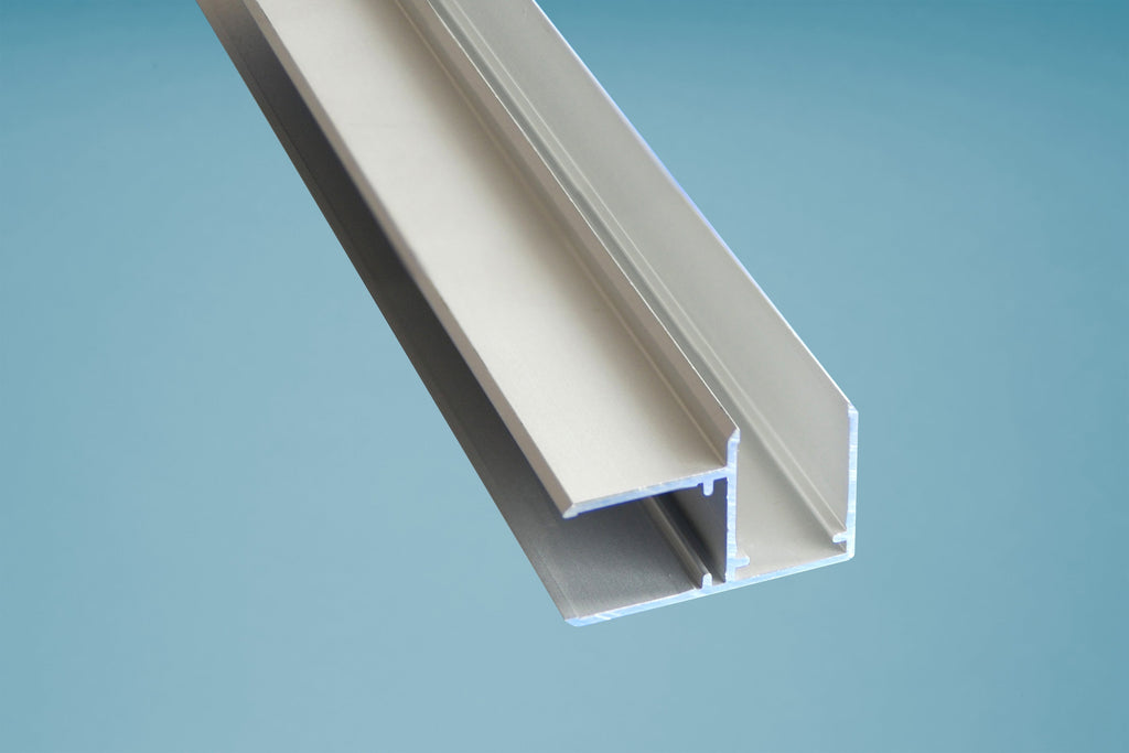 Alu-Eck-Profil – 16mm, Silber eloxiert – Produktansicht