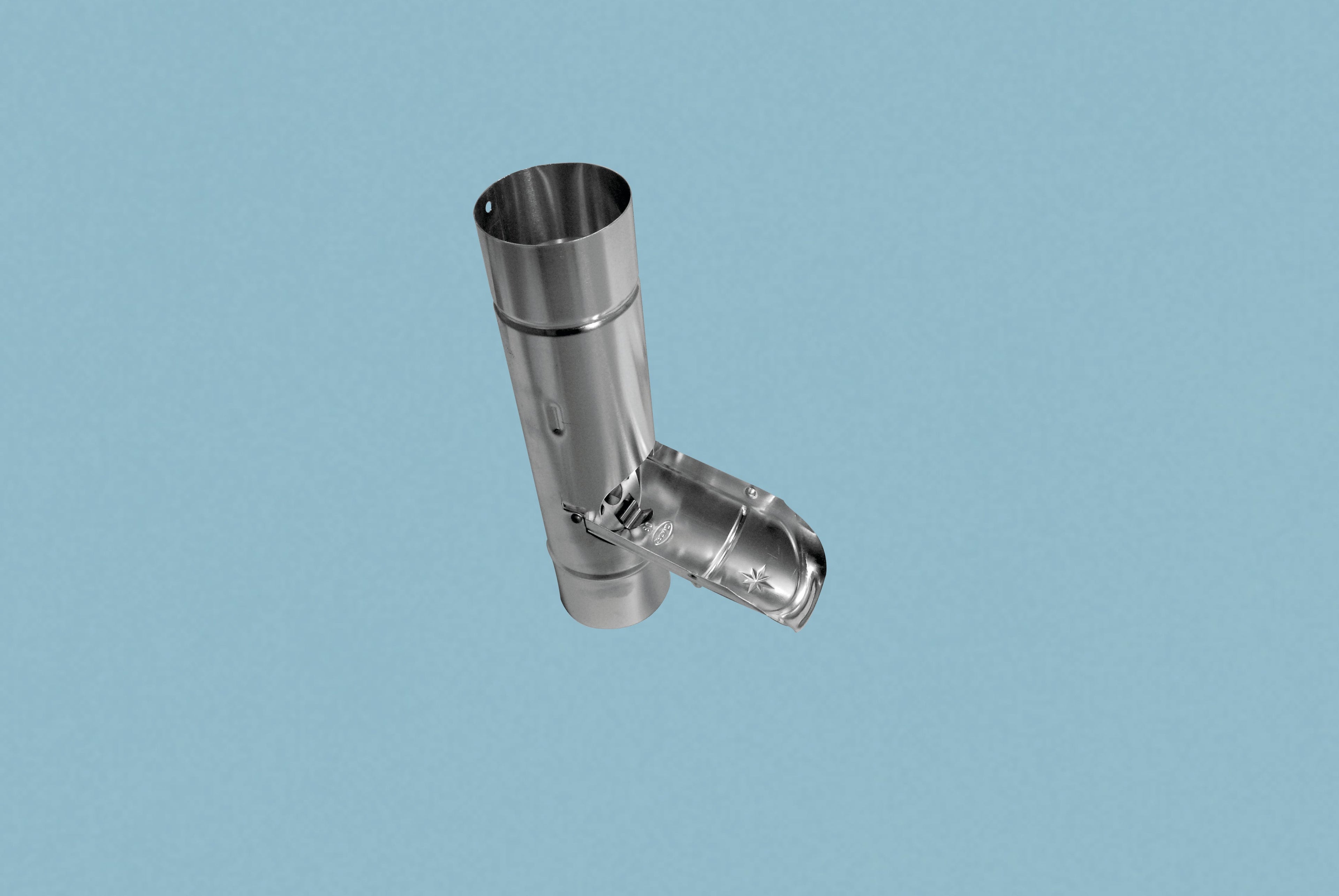 Alu Regenwasserklappe – Silber – Produktansicht 4