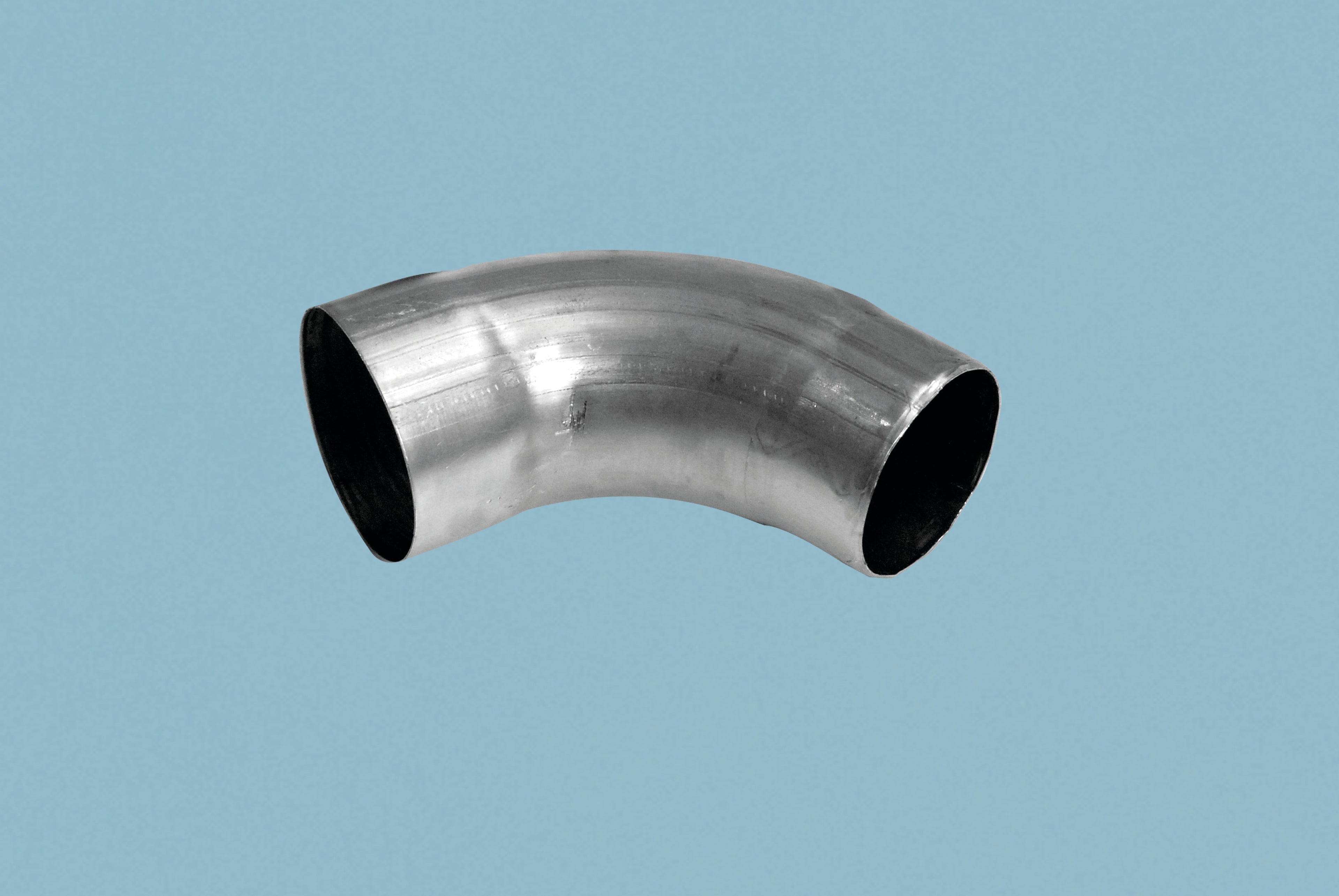 Alu Rohrbogen – Silber – Produktansicht