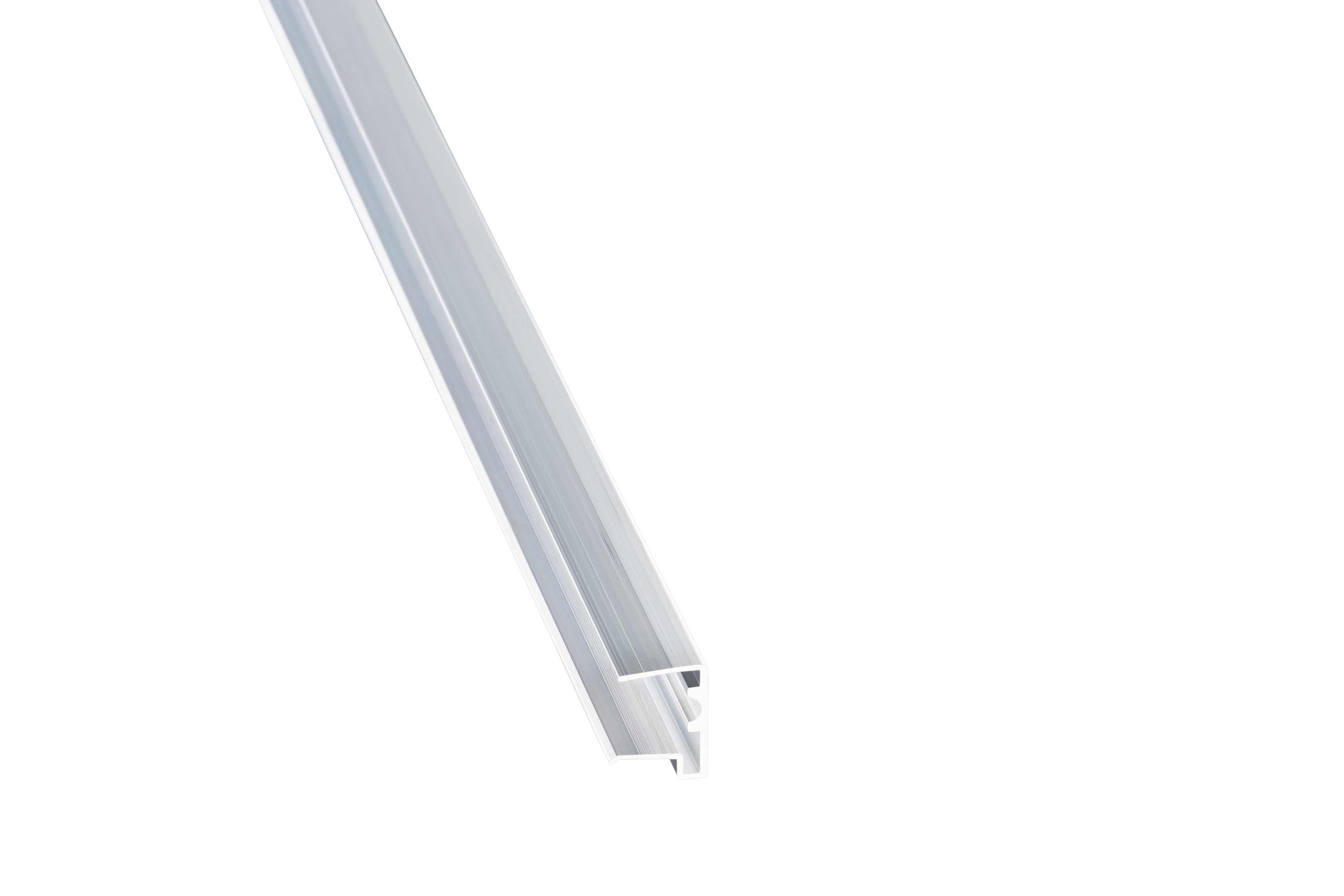 Alu-U-Profil – 16mm, Pressblank – Produktbild freigestellt