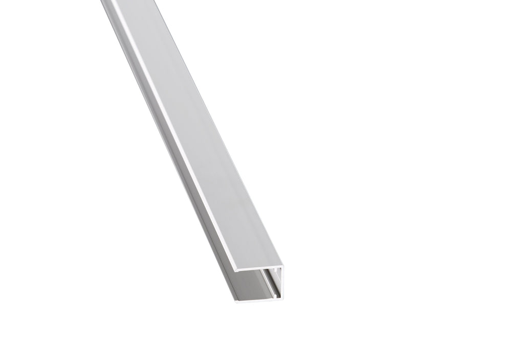 Alu-U-Profil – 16mm, Silber eloxiert kaufen – Produktbild freigestellt