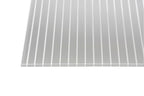 Hohlkammerplatte Polycarbonat Recycling Blueline 16mm Klar – Detailansicht