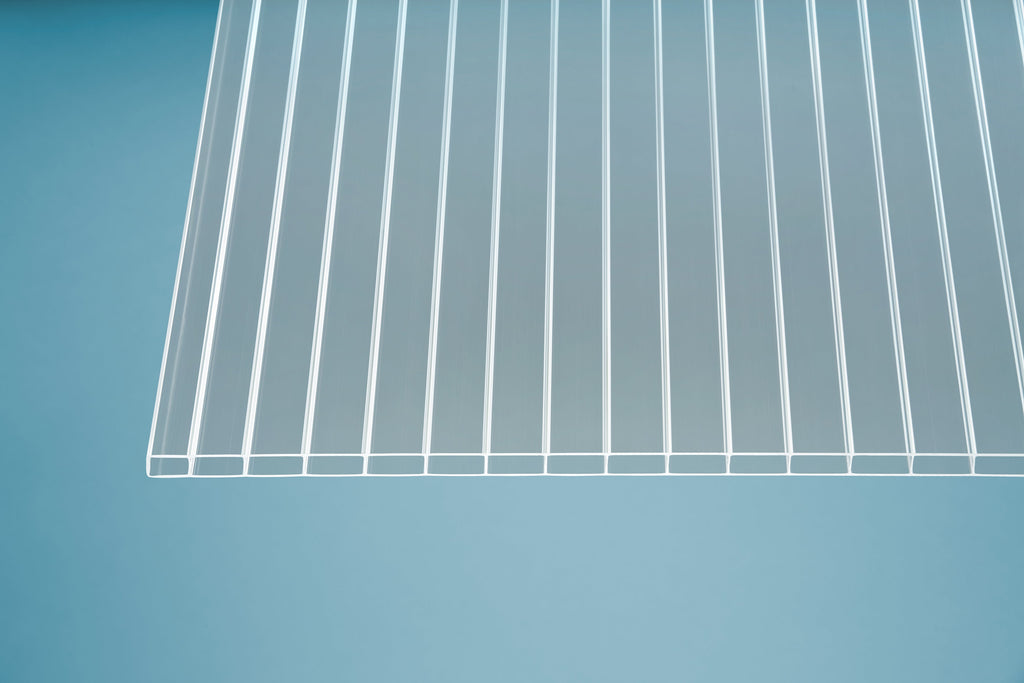 Stegplatte Polycarbonat blueline 16 – 16mm, Opalweiß – Produktansicht 3