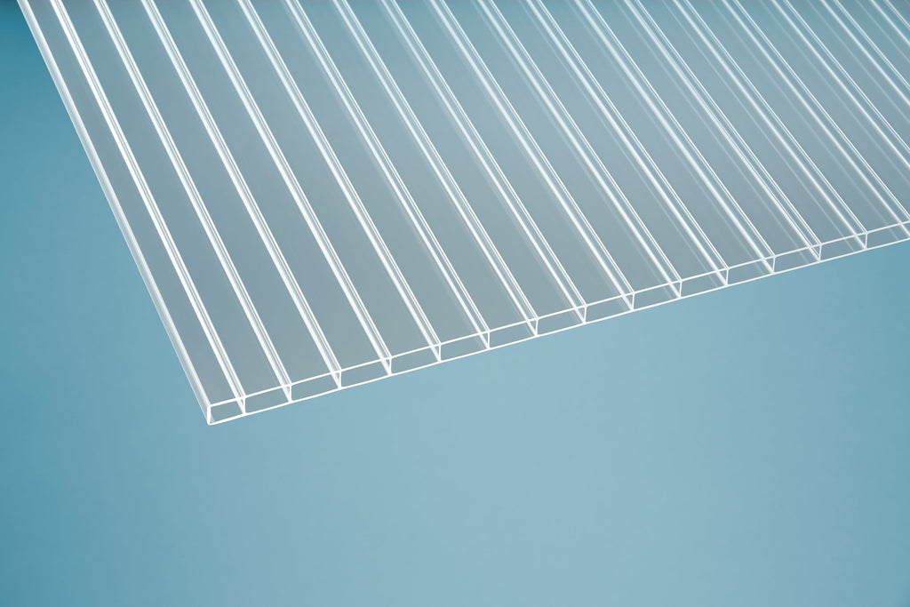 Stegplatte Polycarbonat blueline 16 – 16mm, Opalweiß – Produktansicht 4
