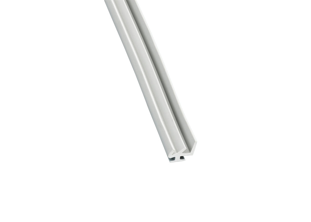 Gummi Dichtlippe für Stegplatten – 16mm Breite, Hellgrau kaufen – Produktbild freigestellt