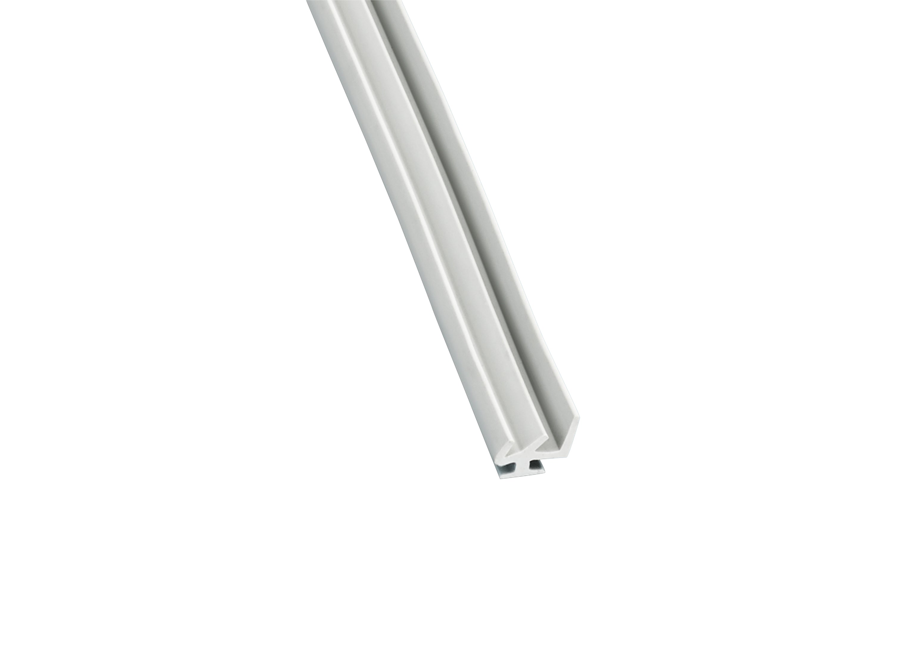 Gummi Dichtlippe für Stegplatten – 16mm Breite, Hellgrau kaufen – Produktbild freigestellt