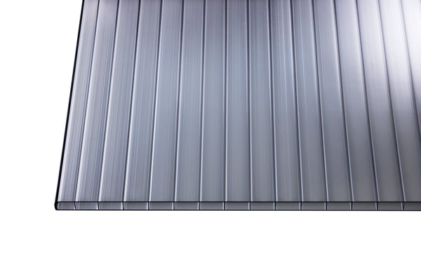 Stegplatte Polycarbonat esthetics graphit 16 – 16mm, 980mm Breite