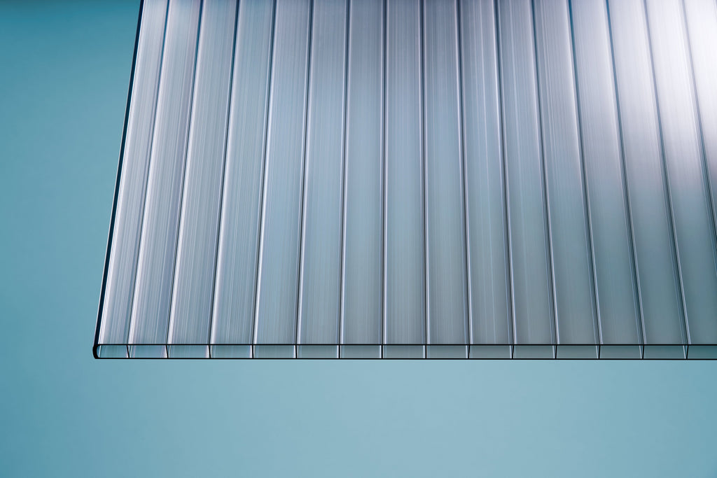 Stegplatte Polycarbonat esthetics graphit 16 – 16mm, 980mm Breite – Produktansicht 3